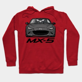 MX5 Miata ND Grey Hoodie